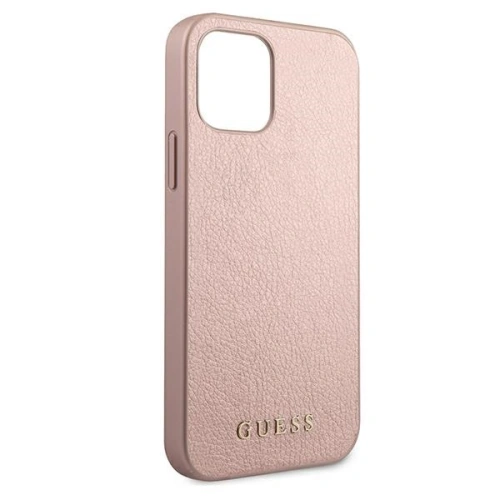 Kup Etui Guess GUHCP12MIGLRG Apple iPhone 12/12 Pro rózsaszín-arany/rose gold keménytok Irizáló - GUE787RS - {ean13} - Sklep Home Screen