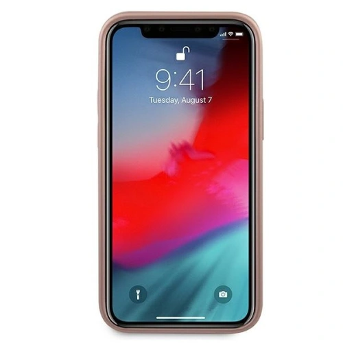 Kup Etui Guess GUHCP12SIGLRG Apple iPhone 12 mini różowo-złoty/rose gold hardcase Iridescent - GUE788RS - {ean13} - Sklep Home Screen