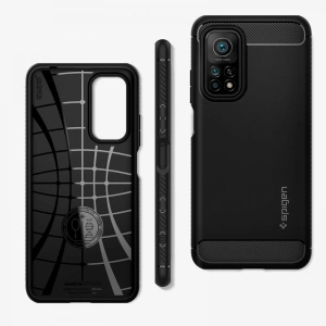 Kup Etui Spigen Rugged Armor Xiaomi Mi 10T/Mi 10T Pro Matte Black - SPN1411BLK - {ean13} - Sklep Home Screen