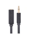 Kup Audio AUX prodlužovací kabel UGREEN AV124 jack 3,5 mm, 0,5 m (šedý) - UGR503GRY - {ean13} - Sklep Home Screen