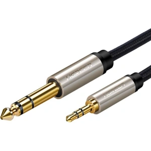 Przewód UGREEN AV127 - jack 3.5 mm do TRS - 2m (szary)