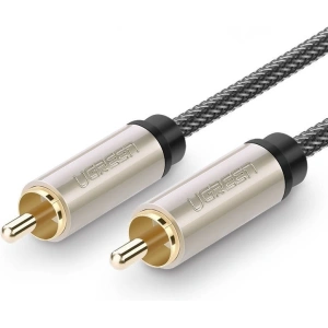 Przewód UGREEN AV133 - RCA (Cinch) męsko-męski - 3m (szary)