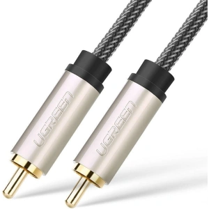 Przewód UGREEN AV133 - RCA (Cinch) męsko-męski - 3m (szary)