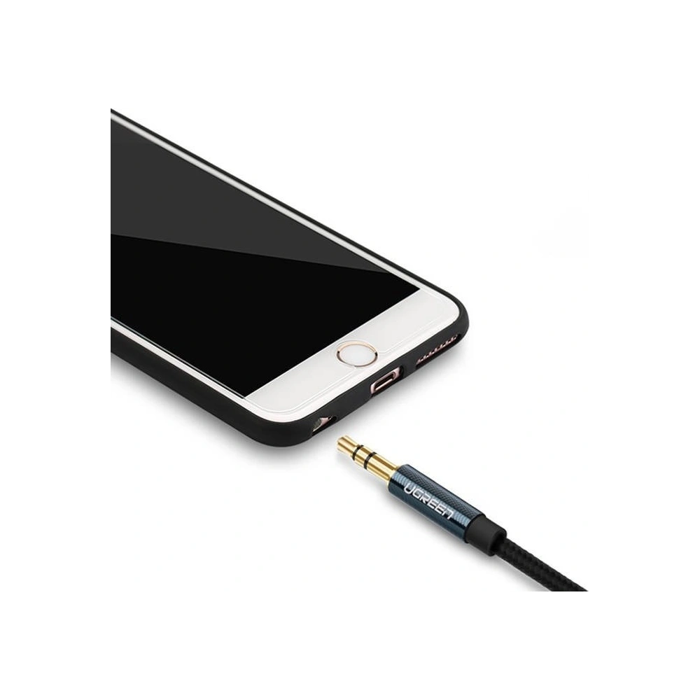 Kabel mini jack 3,5mm AUX UGREEN 5m niebieski