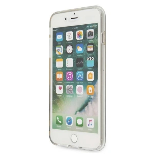 Kup Karl Lagerfeld Apple Tasche KLHCI8LPCKHML iPhone 8/7 Plus mehrfarbig Hartschalenetui Iridescent Karl`s Head - KLD420MLT - {ean13} - Sklep Home Screen