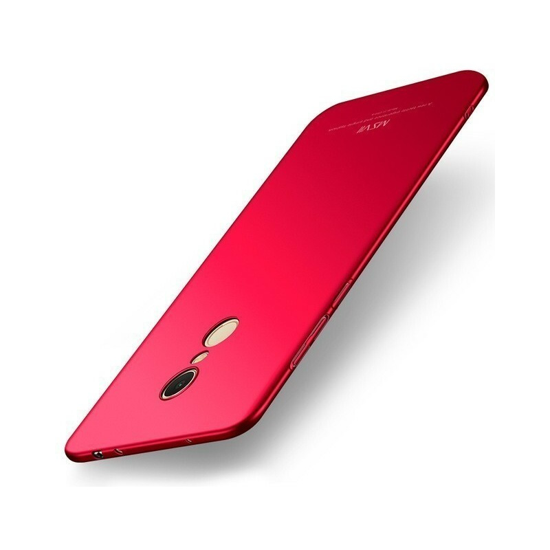 Etui MSVII Xiaomi Redmi 5 Red + Szkło