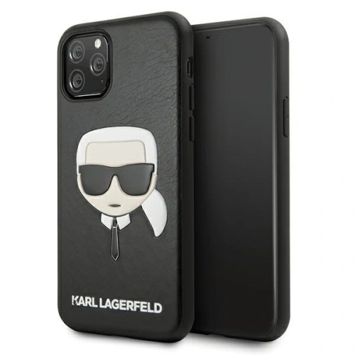 Kup Etui Karl Lagerfeld KLHCN58KHBK Apple iPhone 11 Pro černý/black hardcase Ikonik Karl`s Head - KLD421BLK - {ean13} - Sklep Home Screen