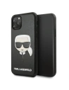 Etui Karl Lagerfeld KLHCN58KHBK Apple iPhone 11 Pro fekete/black hardcase Ikonik Karl`s Head