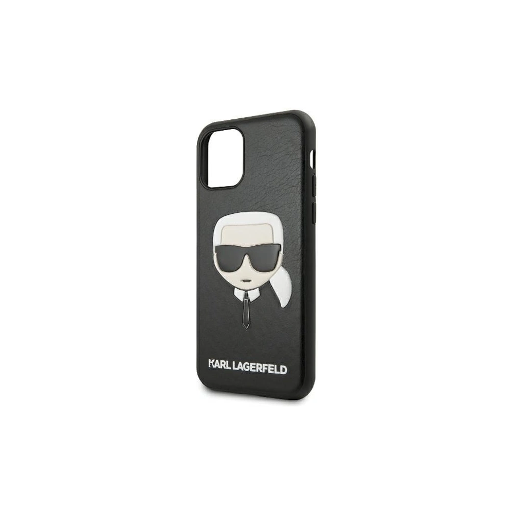 Etui Karl Lagerfeld KLHCN58KHBK Apple iPhone 11 Pro czarny/black hardcase Ikonik Karl`s Head