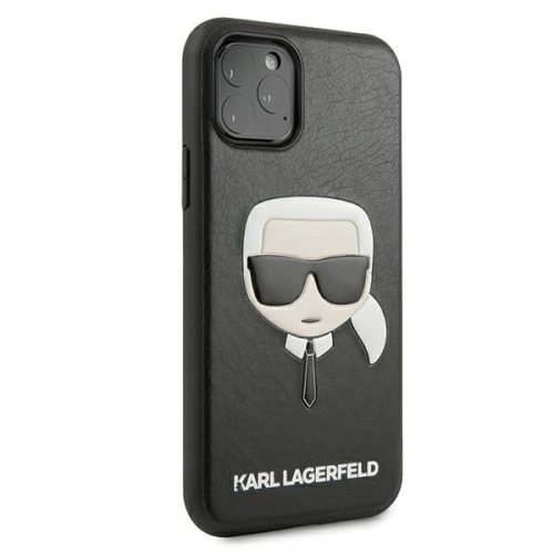 Kup Etui Karl Lagerfeld KLHCN58KHBK Apple iPhone 11 Pro černý/black hardcase Ikonik Karl`s Head - KLD421BLK - {ean13} - Sklep Home Screen