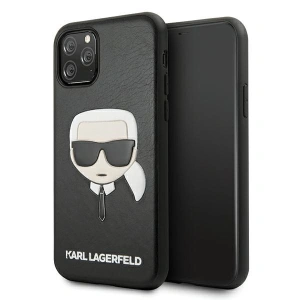 Buy Karl Lagerfeld KLHCN65KHBK Apple iPhone 11 Pro Max black hardcase Ikonik Karl`s Head - KLD422BLK - {ean13} - Home Screen Store Europe