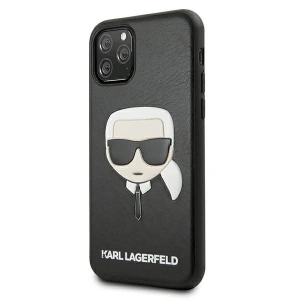 Kup Etui Karl Lagerfeld KLHCN65KHBK Apple iPhone 11 Pro Max negru/black hardcase Ikonik Karl`s Head - KLD422BLK - {ean13} - Sklep Home Screen