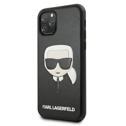 Kup Karl Lagerfeld Apple Tasche KLHCN65KHBK iPhone 11 Pro Max schwarz/schwarz Hartschale Ikonik Karl`s Head - KLD422BLK - {ean13} - Sklep Home Screen
