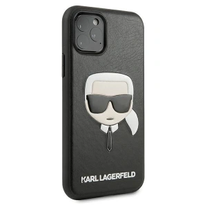 Buy Karl Lagerfeld KLHCN65KHBK Apple iPhone 11 Pro Max black hardcase Ikonik Karl`s Head - KLD422BLK - {ean13} - Home Screen Store Europe