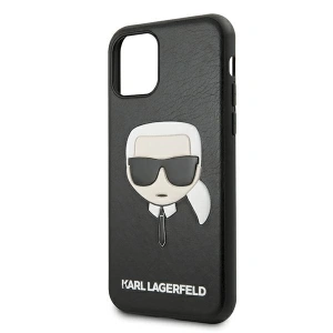 Buy Karl Lagerfeld KLHCN65KHBK Apple iPhone 11 Pro Max black hardcase Ikonik Karl`s Head - KLD422BLK - {ean13} - Home Screen Store Europe