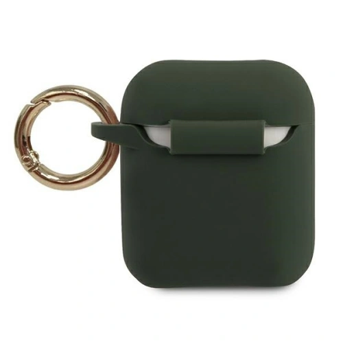 Kup Etui Guess GUACA2LSTLKA Apple AirPods cover khaki Silicone Triangle Logo - GUE789KHA - {ean13} - Sklep Home Screen