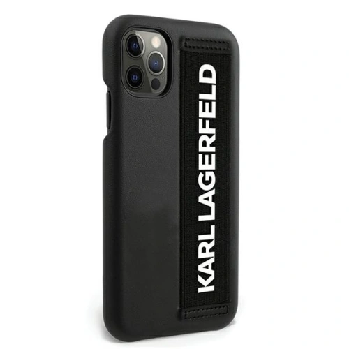 Kup Karl Lagerfeld Apple Tasche KLHCP12LSTKLBK iPhone 12 Pro Max schwarz/schwarz Hardcase - KLD423BLK - {ean13} - Sklep Home Screen