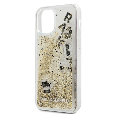 Kup Etui Karl Lagerfeld KLHCP12MROGO Apple iPhone 12/12 Pro auriu/gold hardcase Glitter Charms - KLD424GLD - {ean13} - Sklep Home Screen