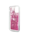 Kup Karl Lagerfeld Apple Tasche KLHCP12MROPI iPhone 12/12 Pro rosa/rosa Hartschalenetui Glitter Charms - KLD425PNK - {ean13} - Sklep Home Screen