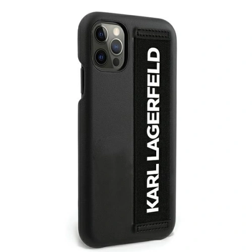 Kup Karl Lagerfeld Apple Tasche KLHCP12MSTKLBK iPhone 12/12 Pro schwarz/schwarz hardcase - KLD426BLK - {ean13} - Sklep Home Screen