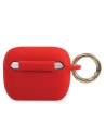 Kup Etui Guess GUACAPSILGLRE Apple AirPods Pro kryt červený/red silikonový s glitry - GUE796RED - {ean13} - Sklep Home Screen