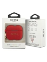 Kup Etui Guess GUACAPSILGLRE Apple AirPods Pro kryt červený/red silikonový s glitry - GUE796RED - {ean13} - Sklep Home Screen