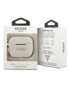 Kup Etui Guess GUACAPSILGLWH capac pentru Apple AirPods Pro alb/white Silicon Glitter - GUE797WHT - {ean13} - Sklep Home Screen