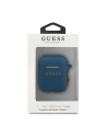 Kup Etui Guess GUACCSILGLBL capac pentru Apple AirPods albastru/blue Silicon Glitter - GUE798BLU - {ean13} - Sklep Home Screen