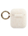 Kup Etui Guess GUACCSILGLWH Apple AirPods kryt bílý/white silikonové třpytivé - GUE802WHT - {ean13} - Sklep Home Screen