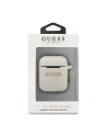 Kup Etui Guess GUACCSILGLWH capac pentru Apple AirPods alb/white Silicon Glitter - GUE802WHT - {ean13} - Sklep Home Screen