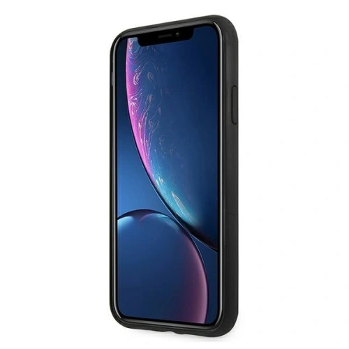 Buy Guess GUHCI61PU4GHBK Apple iPhone XR grey hardcase 4G Triangle Collection - GUE803GRY - {ean13} - Home Screen Store Europe