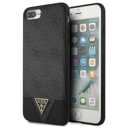 Kup Etui Guess GUHCI8LPU4GHBK Apple iPhone 8/7 Plus šedý/grey hardcase 4G Triangle Collection - GUE804GRY - {ean13} - Sklep Home Screen