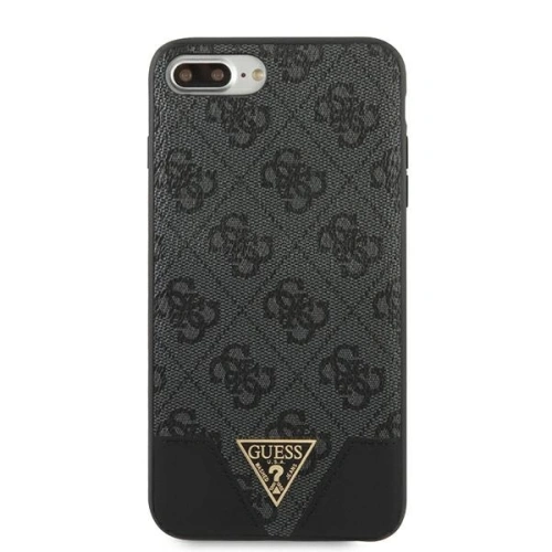 Kup Etui Guess GUHCI8LPU4GHBK Apple iPhone 8/7 Plus szary/grey hardcase 4G Triangle Collection - GUE804GRY - {ean13} - Sklep Home Screen