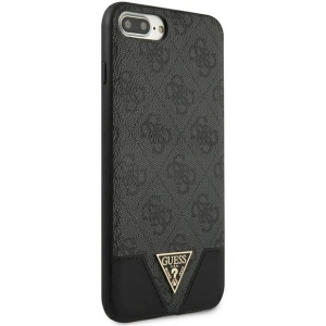 Kup Etui Guess GUHCI8LPU4GHBK Apple iPhone 8/7 Plus szary/grey hardcase 4G Triangle Collection - GUE804GRY - {ean13} - Sklep Home Screen