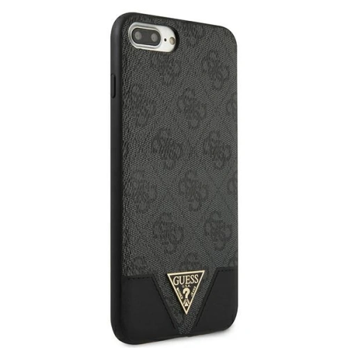 Kup Guess Apple Tasche GUHCI8LPU4GHBK iPhone 8/7 Plus grau/grau Hartschale 4G Triangle Collection - GUE804GRY - {ean13} - Sklep Home Screen