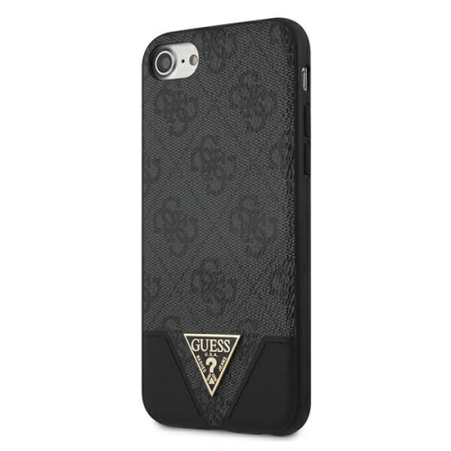 Kup Etui Guess GUHCI8PU4GHBK Apple iPhone SE 2022/SE 2020/8/7 szary/grey hardcase 4G Triangle Collection - GUE805GRY - {ean13} - Sklep Home Screen