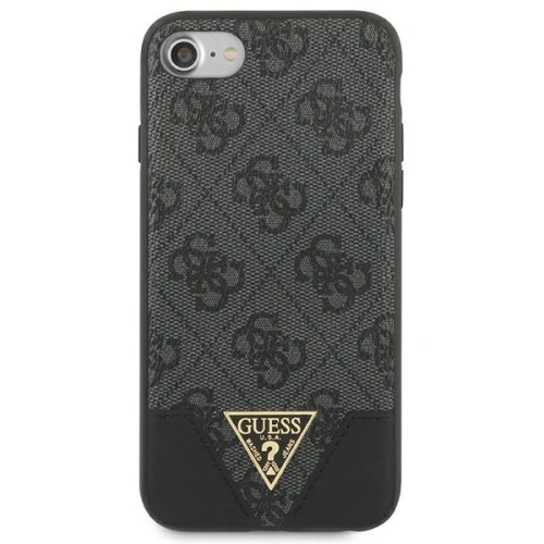 Kup Etui Guess GUHCI8PU4GHBK Apple iPhone SE 2022/SE 2020/8/7 szary/grey hardcase 4G Triangle Collection - GUE805GRY - {ean13} - Sklep Home Screen