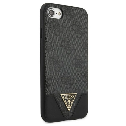 Kup Etui Guess GUHCI8PU4GHBK Apple iPhone SE 2022/SE 2020/8/7 szary/grey hardcase 4G Triangle Collection - GUE805GRY - {ean13} - Sklep Home Screen