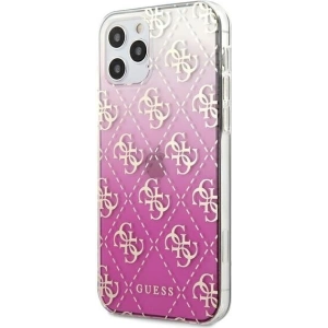 Kup Etui Guess GUHCP12LPCU4GGPI Apple iPhone 12 Pro Max różowy/pink hardcase 4G Gradient - GUE806PNK - {ean13} - Sklep Home Screen