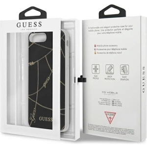 Kup Etui Guess GUHCI8LPCUCHBK Apple iPhone 8/7 Plus czarny/black hardcase Gold Chain Collection - GUE808BLK - {ean13} - Sklep Home Screen