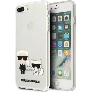 Kup Etui Karl Lagerfeld KLHCI8LCKTR Apple iPhone 8/7 Plus hardcase Transparent Karl & Choupette - KLD429CL - {ean13} - Sklep Home Screen