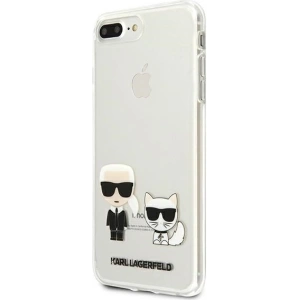 Kup Etui Karl Lagerfeld KLHCI8LCKTR Apple iPhone 8/7 Plus hardcase Transparent Karl & Choupette - KLD429CL - {ean13} - Sklep Home Screen