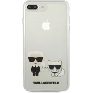 Kup Etui Karl Lagerfeld KLHCI8LCKTR Apple iPhone 8/7 Plus hardcase Transparent Karl & Choupette - KLD429CL - {ean13} - Sklep Home Screen