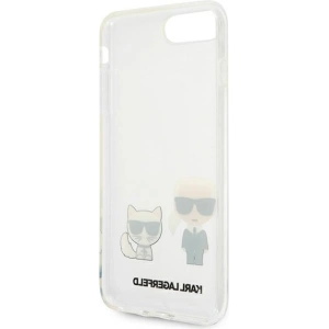 Kup Etui Karl Lagerfeld KLHCI8LCKTR Apple iPhone 8/7 Plus hardcase Transparent Karl & Choupette - KLD429CL - {ean13} - Sklep Home Screen
