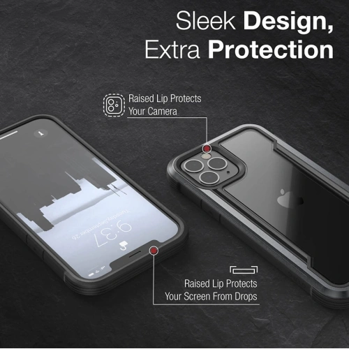 Kup Etui hliníkové X-Doria Raptic Shield Apple iPhone 12 Pro Max (test pádu 3m) (Pacific Blue) - XDR105BLU - {ean13} - Sklep Home Screen