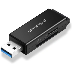 Buy UGREEN CM104 SD/microSD USB 3.0 memory card reader (black) - UGR530BLK - {ean13} - Home Screen Store Europe