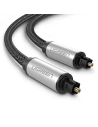 Cablul optic AV108 Toslink Audio UGREEN, din aluminiu cu împletitură, 1m