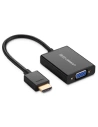 Kup UGREEN MM102 HDMI-VGA adapter audio kimenettel (fekete) - UGR557BLK - {ean13} - Sklep Home Screen