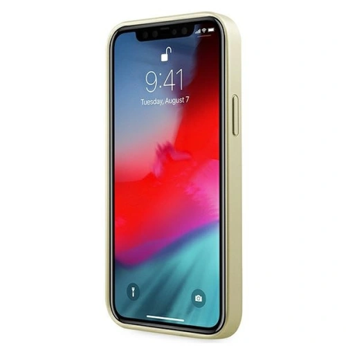 Buy Guess GUHCP12LIGLGO Apple iPhone 12 Pro Max gold hardcase Iridescent - GUE818GLD - {ean13} - Home Screen Store Europe