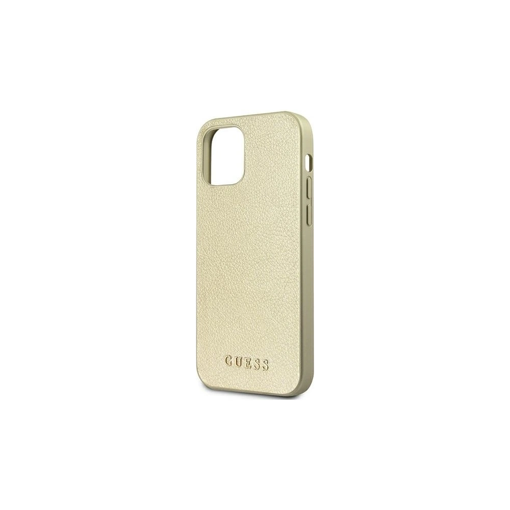 Etui Guess GUHCP12LIGLGO Apple iPhone 12 Pro Max złoty/gold hardcase Iridescent